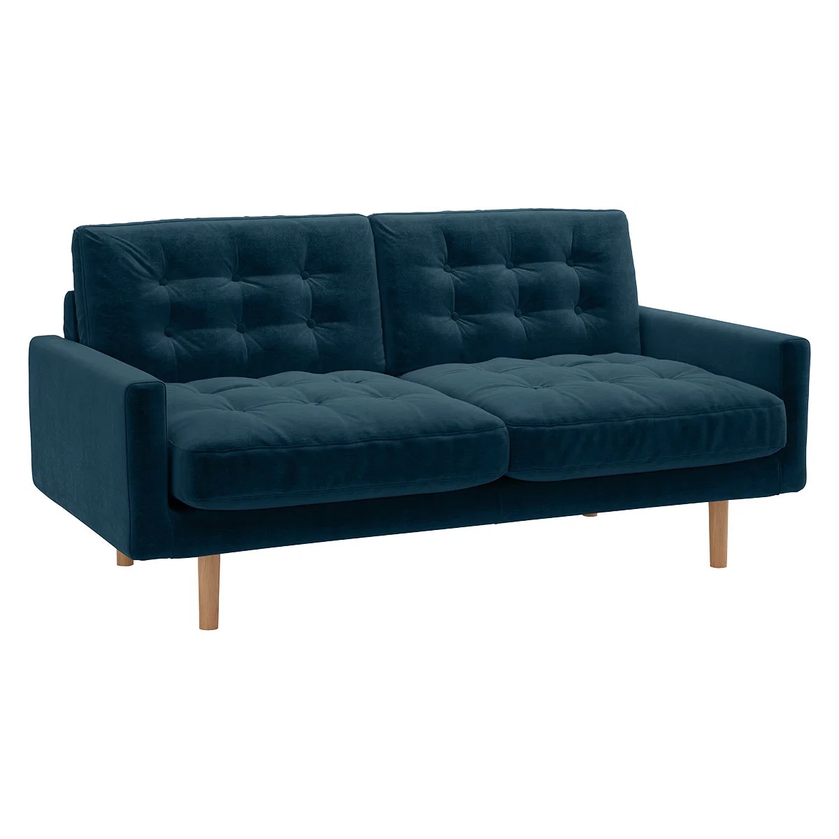 Fenner Ink Blue 2 Seater Sofa, Blue – image 3