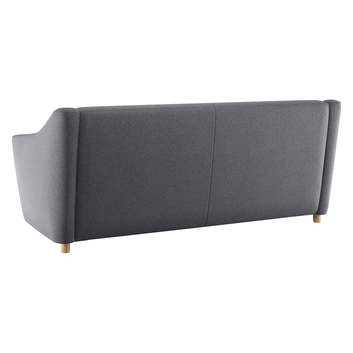 Lyme Charcoal Grey FaBric 3 Seater Sofa, Charcoal – image 5