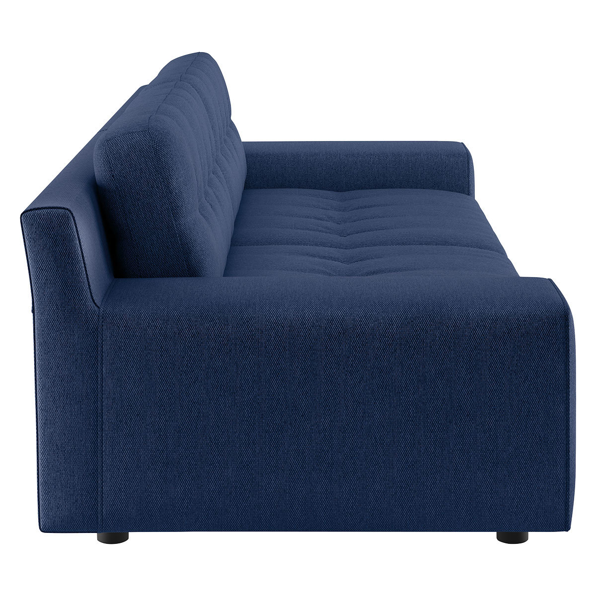 Hendricks Blue FaBric 4 Seater Easy Access Sofa, Blue – image 4