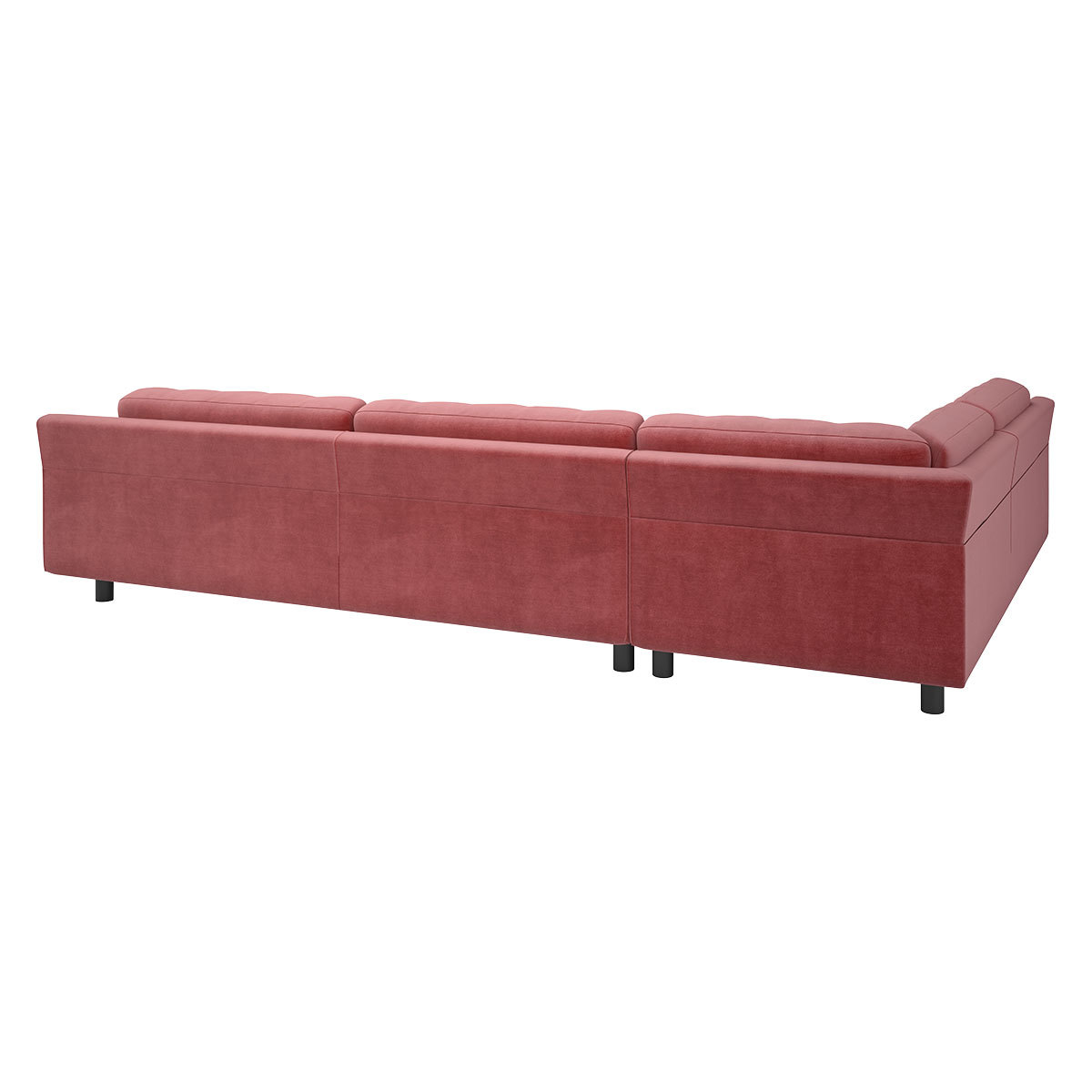 Hendricks 4 Seat Dusty Rose Right Hand Corner Sofa, Dusty Rose – image 5