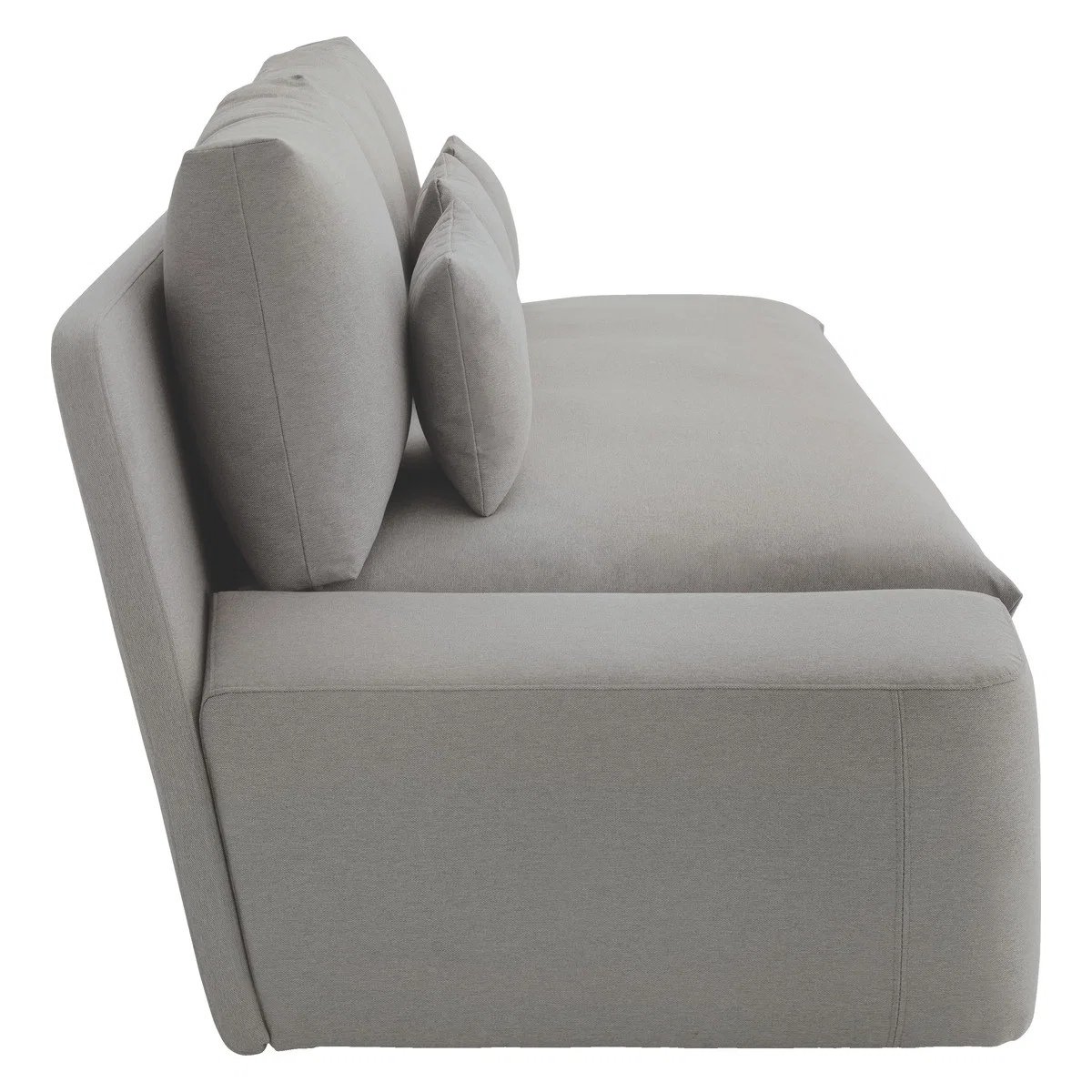 Kasha Grey Acor FaBric 4 Seater Sofa, Grey – image 4