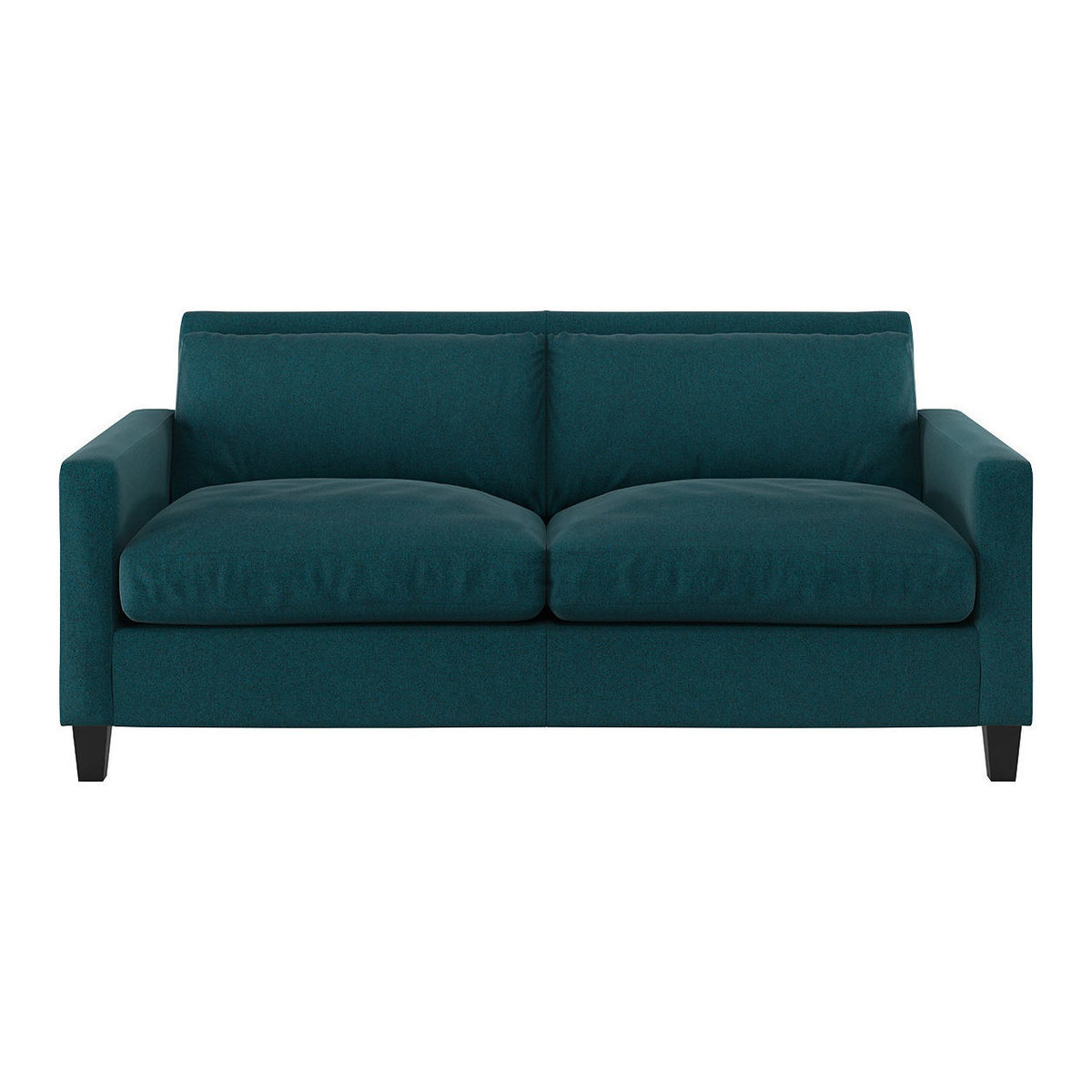 Chester Teal Green Tweed Wool Mix 2 Seater Sofa, Green – image 1