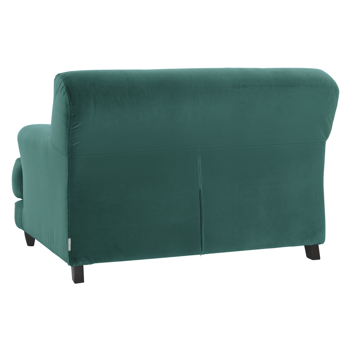 Askem Emerald Green Velvet Compact Sofa, Green – image 5