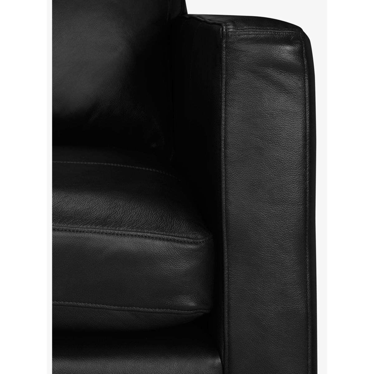 John Lewis & Partners Bailey Leather LHF Chaise End Sofa, Dark Leg – image 6