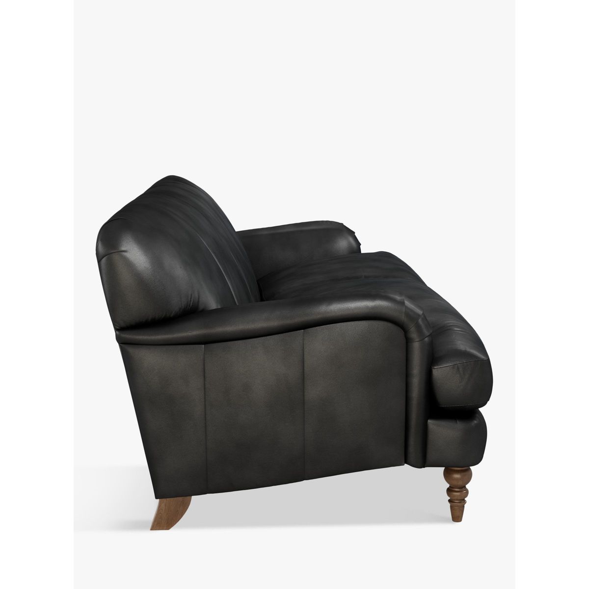 John Lewis & Partners Harrogate High Back Grand 4 Seater Leather Sofa, Dark Leg – image 4