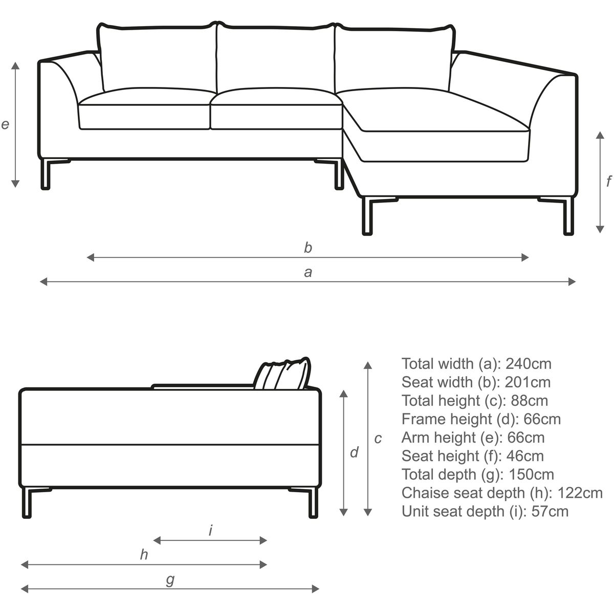 John Lewis & Partners Belgrave RHF Chaise End Sofa – image 4