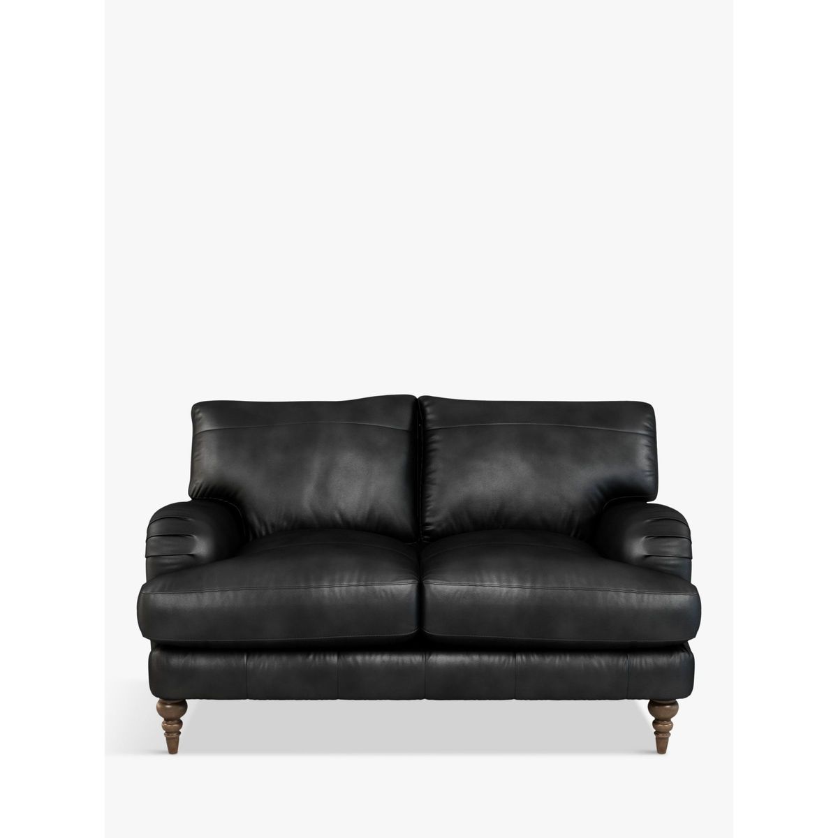 John Lewis & Partners Otley Small 2 Seater Leather Sofa, Dark Leg – image 2