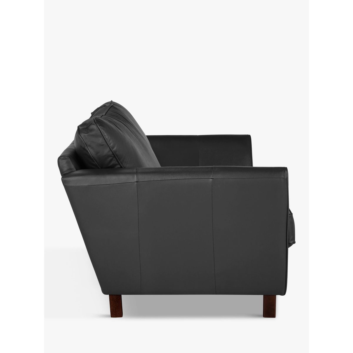 John Lewis & Partners Oslo Leather Medium 2 Seater Sofa, Dark Leg – image 4