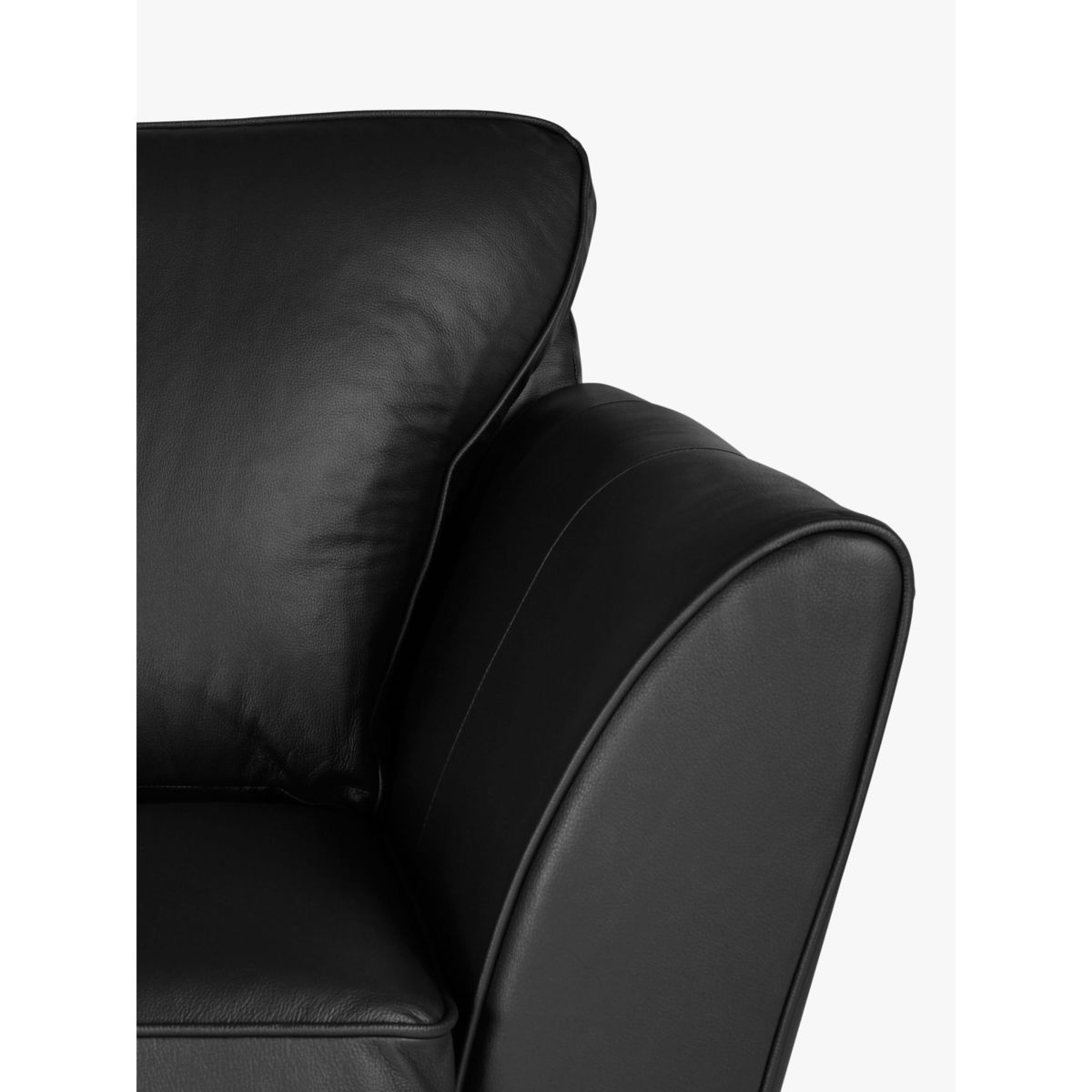 John Lewis & Partners Oslo Leather Medium 2 Seater Sofa, Dark Leg – image 6