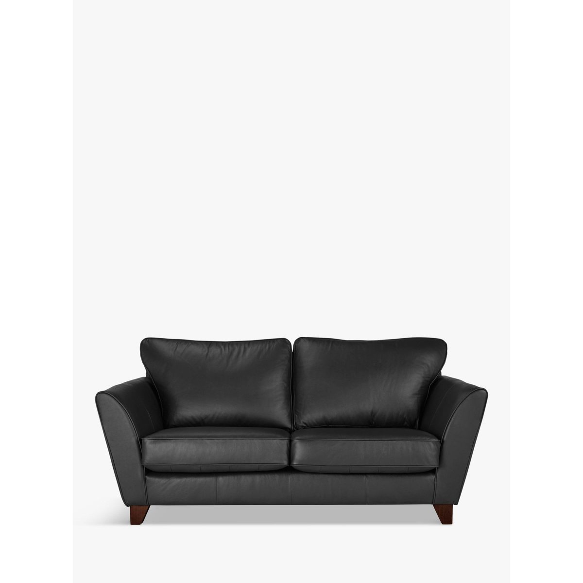 John Lewis & Partners Oslo Leather Medium 2 Seater Sofa, Dark Leg – image 2