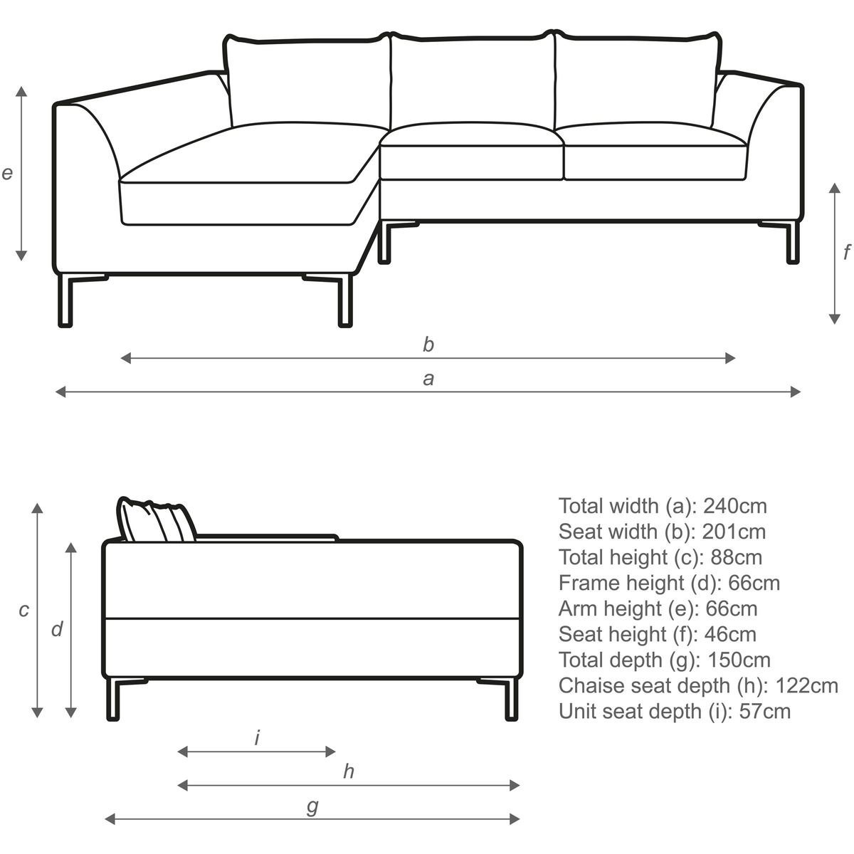 John Lewis & Partners Belgrave LHF Chaise End Sofa – image 4