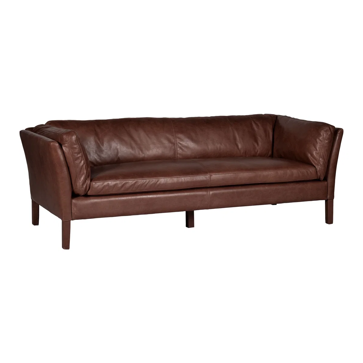 Halo Groucho Large 3 Seater Leather Sofa – image 1