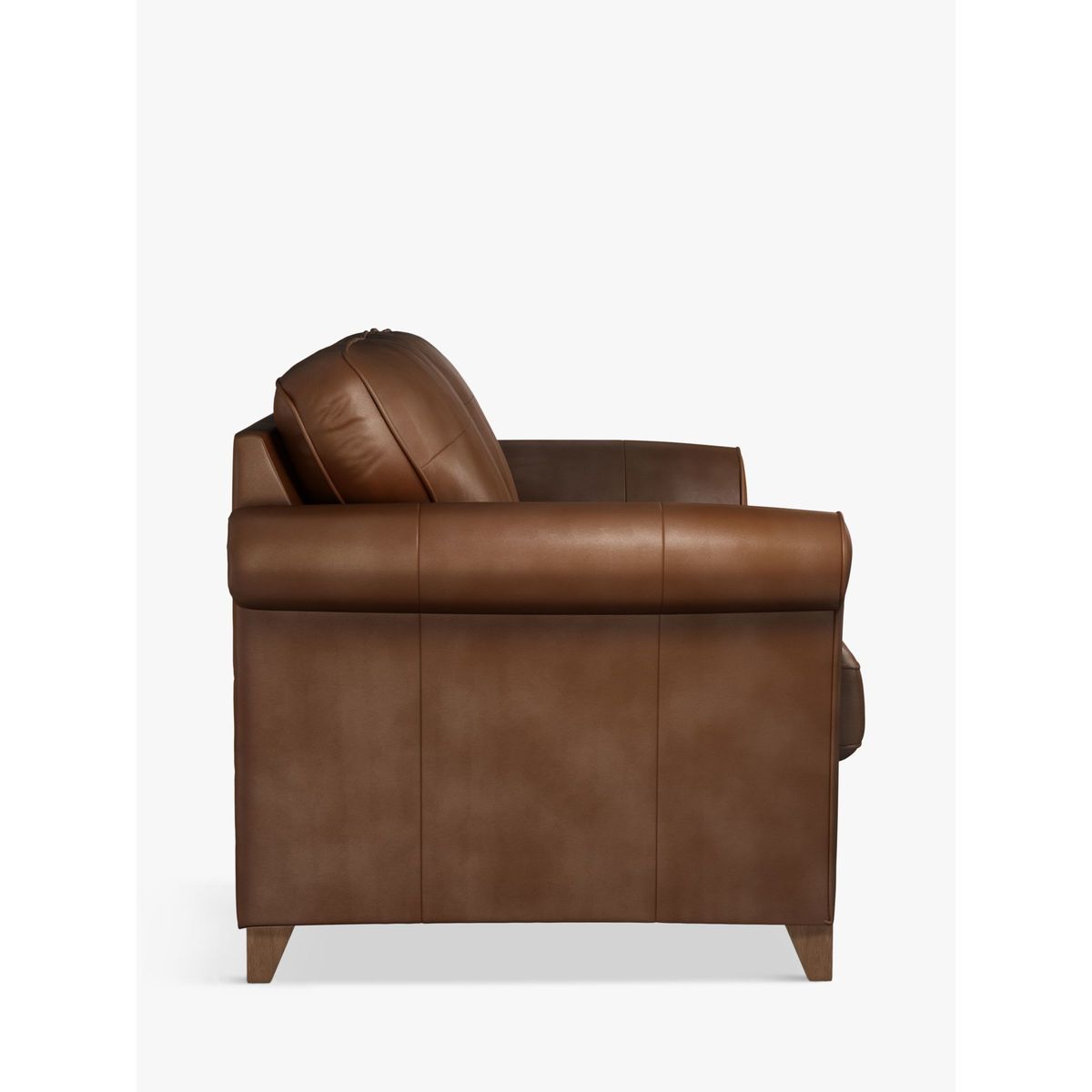 John Lewis & Partners Charlotte Grand 4 Seater Leather Sofa, Dark Leg – image 3