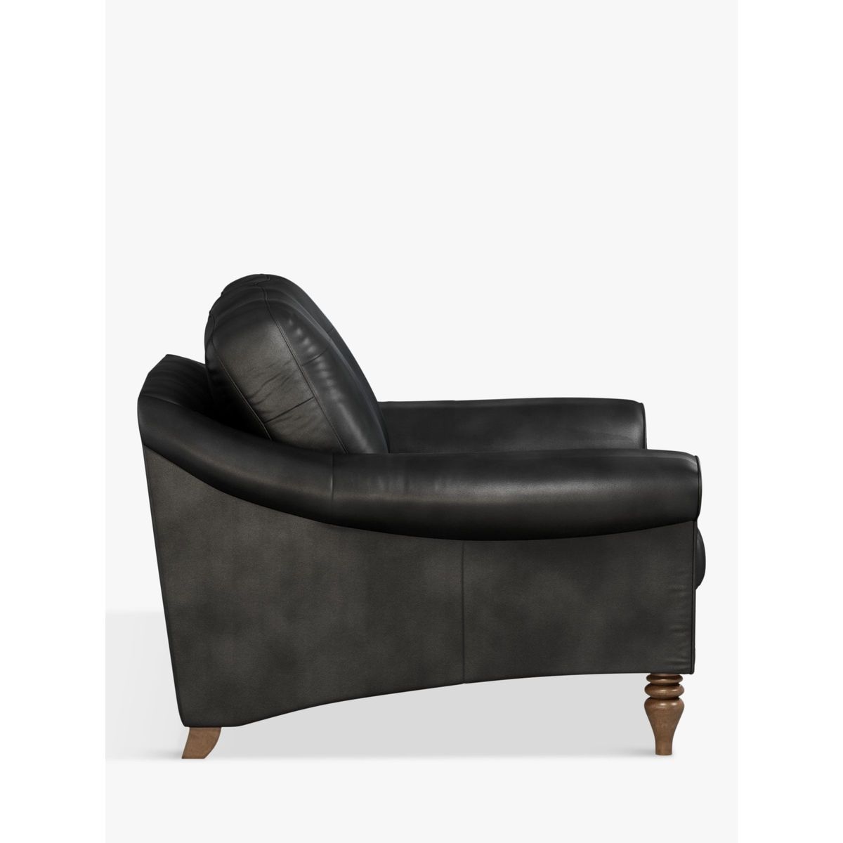 John Lewis & Partners Camber Small 2 Seater Leather Sofa, Dark Leg – image 4