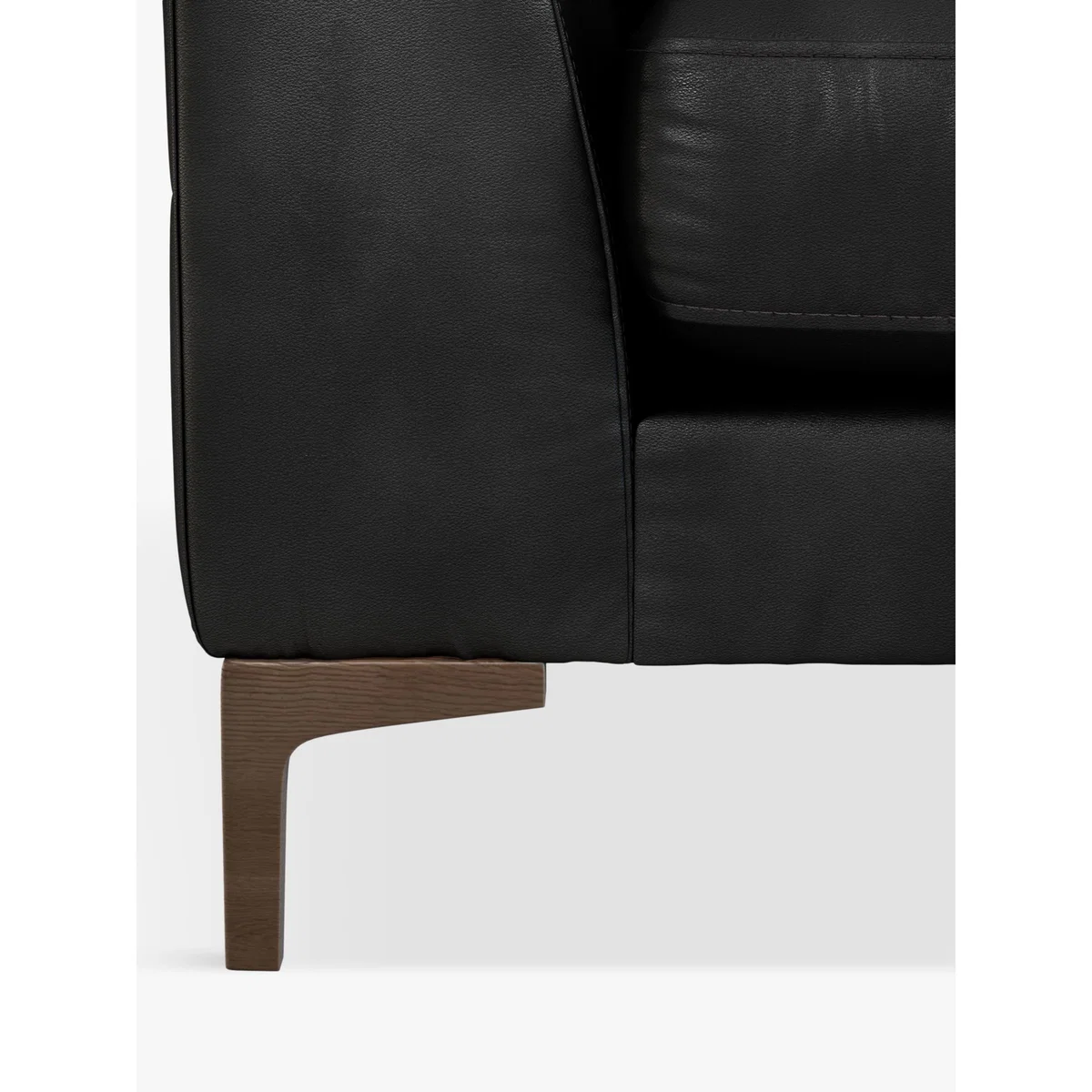 John Lewis & Partners Belgrave Grand 4 Seater Leather Sofa, Dark Leg – image 6