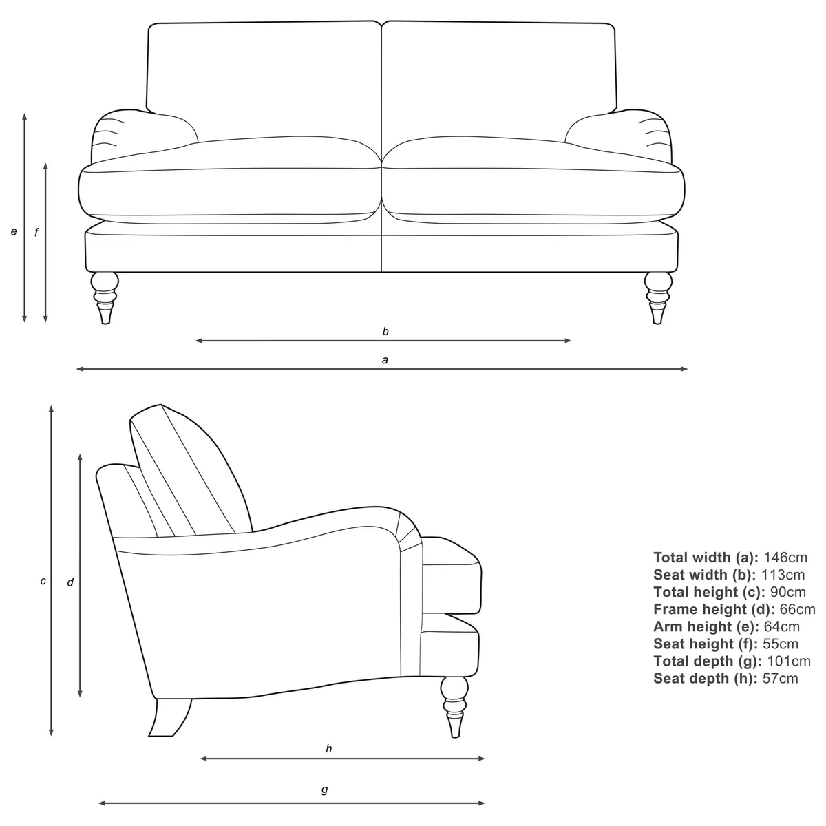 John Lewis & Partners Otley Small 2 Seater Sofa – image 4