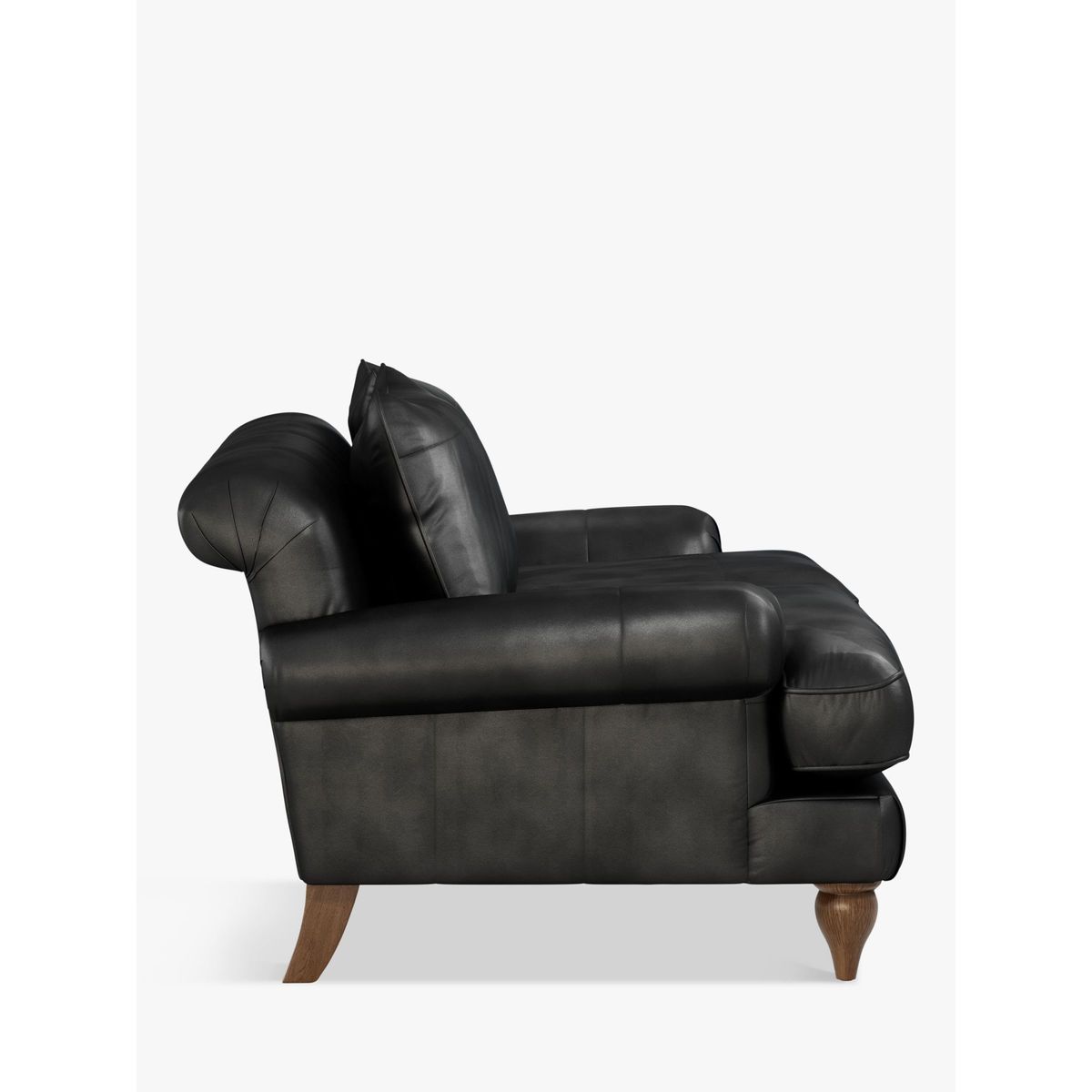 Croft Collection Findon Medium 2 Seater Leather Sofa, Dark Leg – image 4