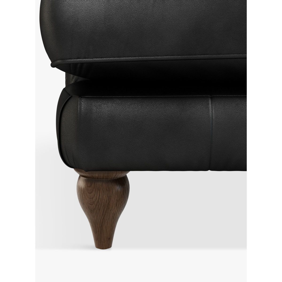 Croft Collection Findon Medium 2 Seater Leather Sofa, Dark Leg – image 6