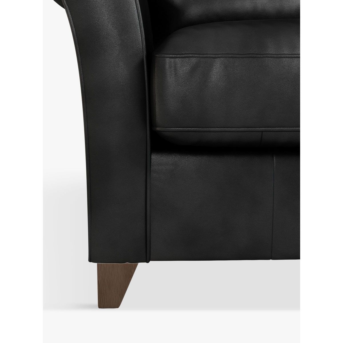 John Lewis & Partners Charlotte Medium 2 Seater Leather Sofa, Dark Leg – image 6
