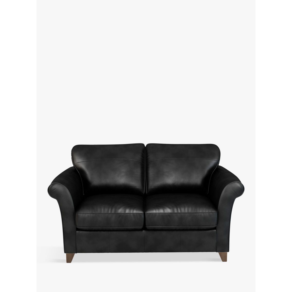 John Lewis & Partners Charlotte Medium 2 Seater Leather Sofa, Dark Leg – image 2
