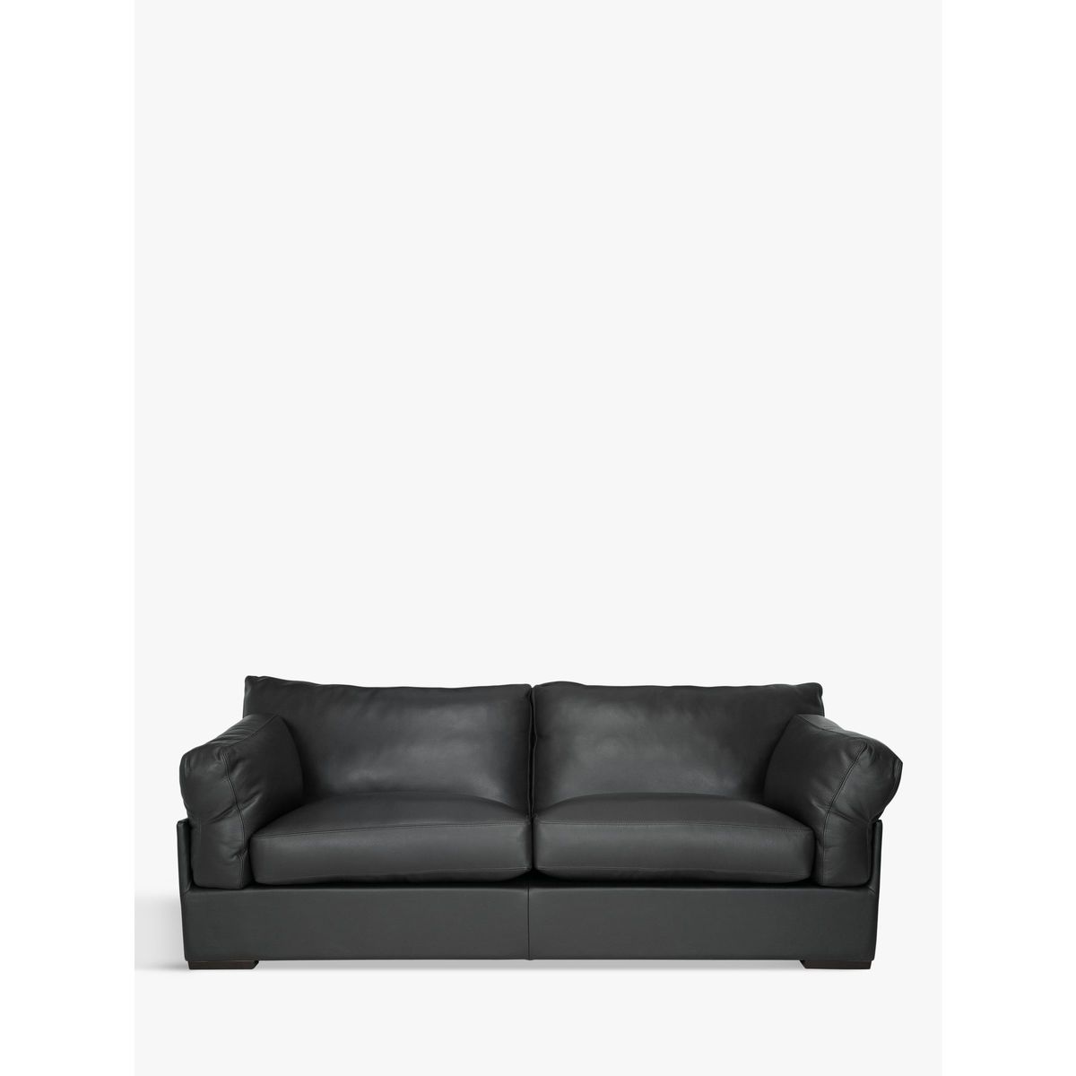 John Lewis & Partners Java Grand 4 Seater Leather Sofa, Dark Leg – image 2