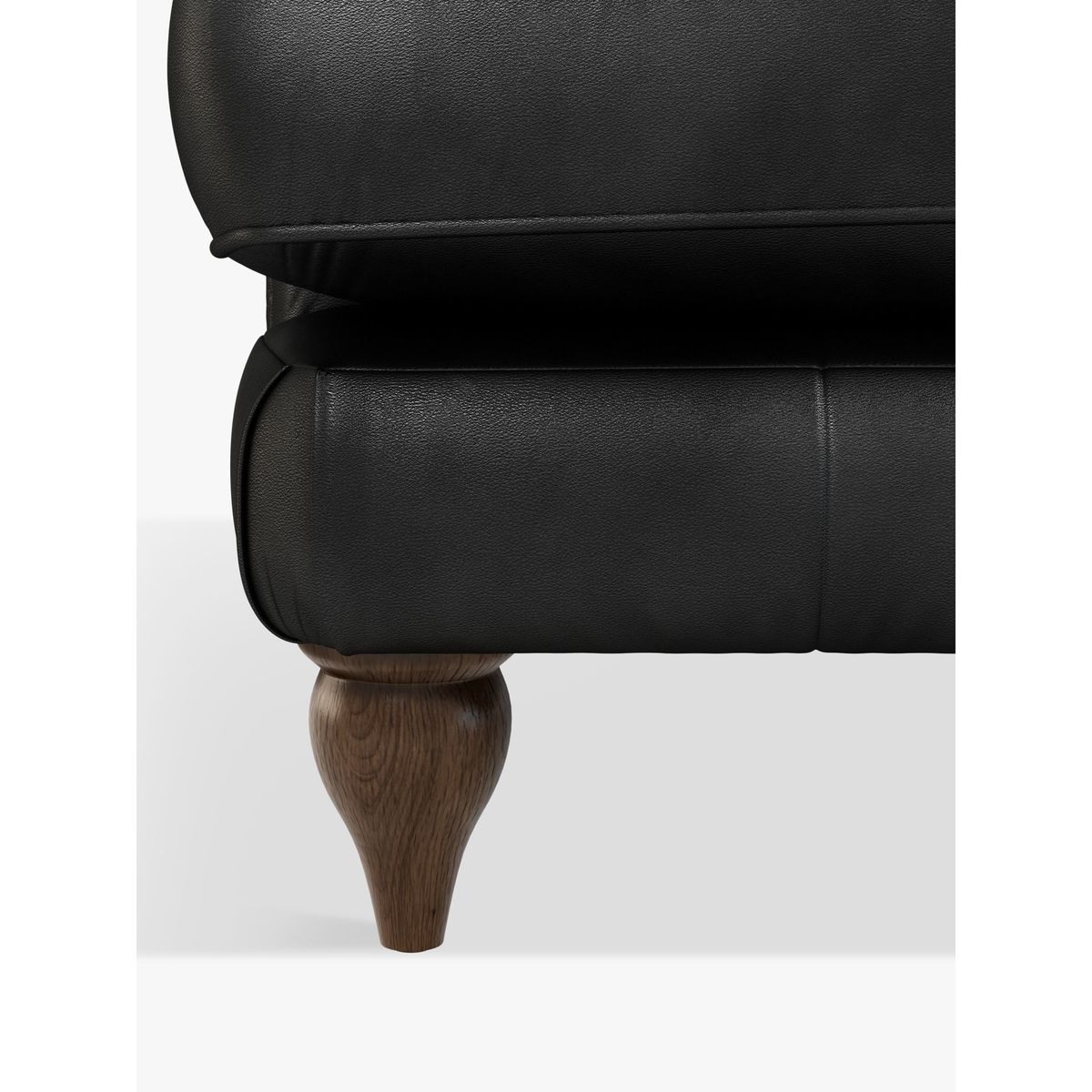 Croft Collection Findon Grand 4 Seater Leather Sofa, Dark Leg – image 6
