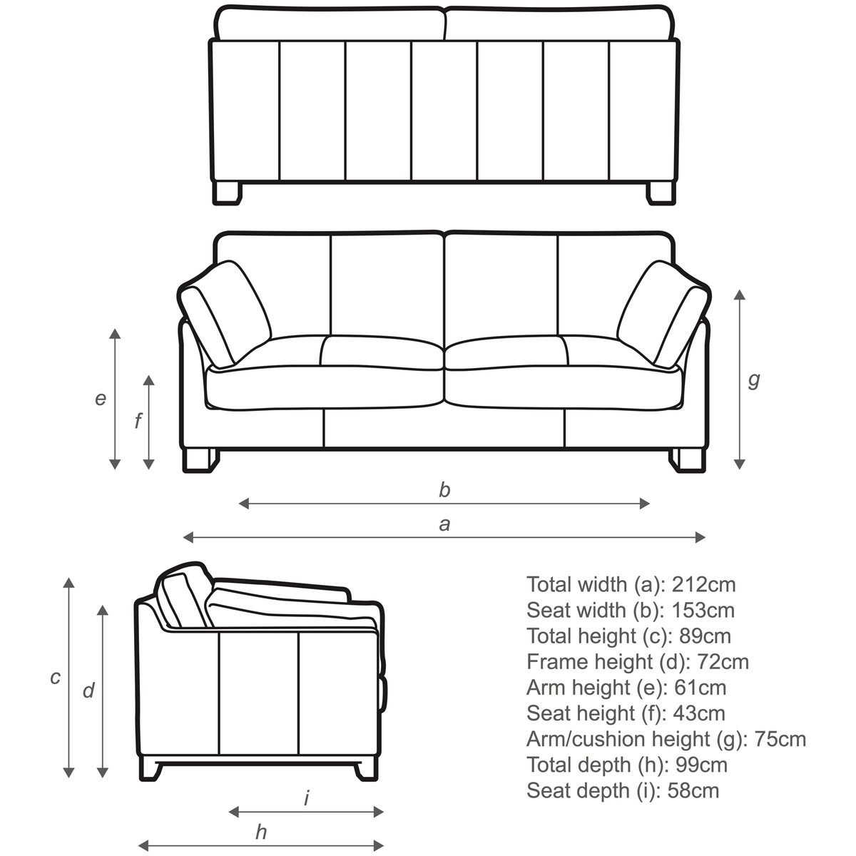 John Lewis & Partners Ikon Grand 4 Seater Leather Sofa, Dark Leg – image 3