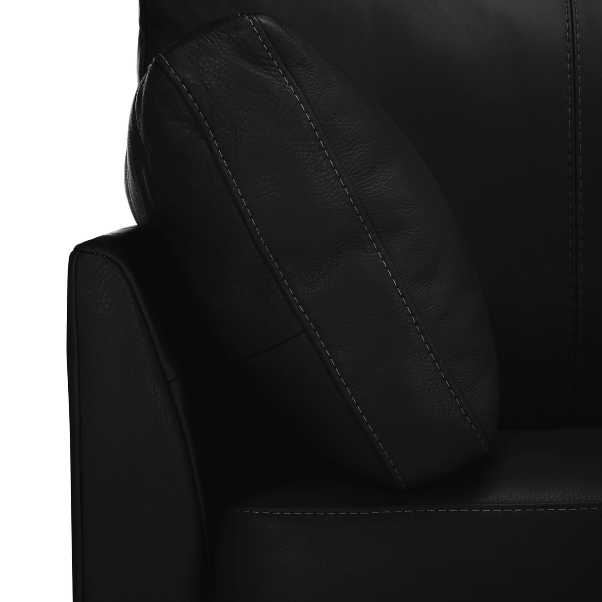 John Lewis & Partners Ikon Grand 4 Seater Leather Sofa, Dark Leg – image 4