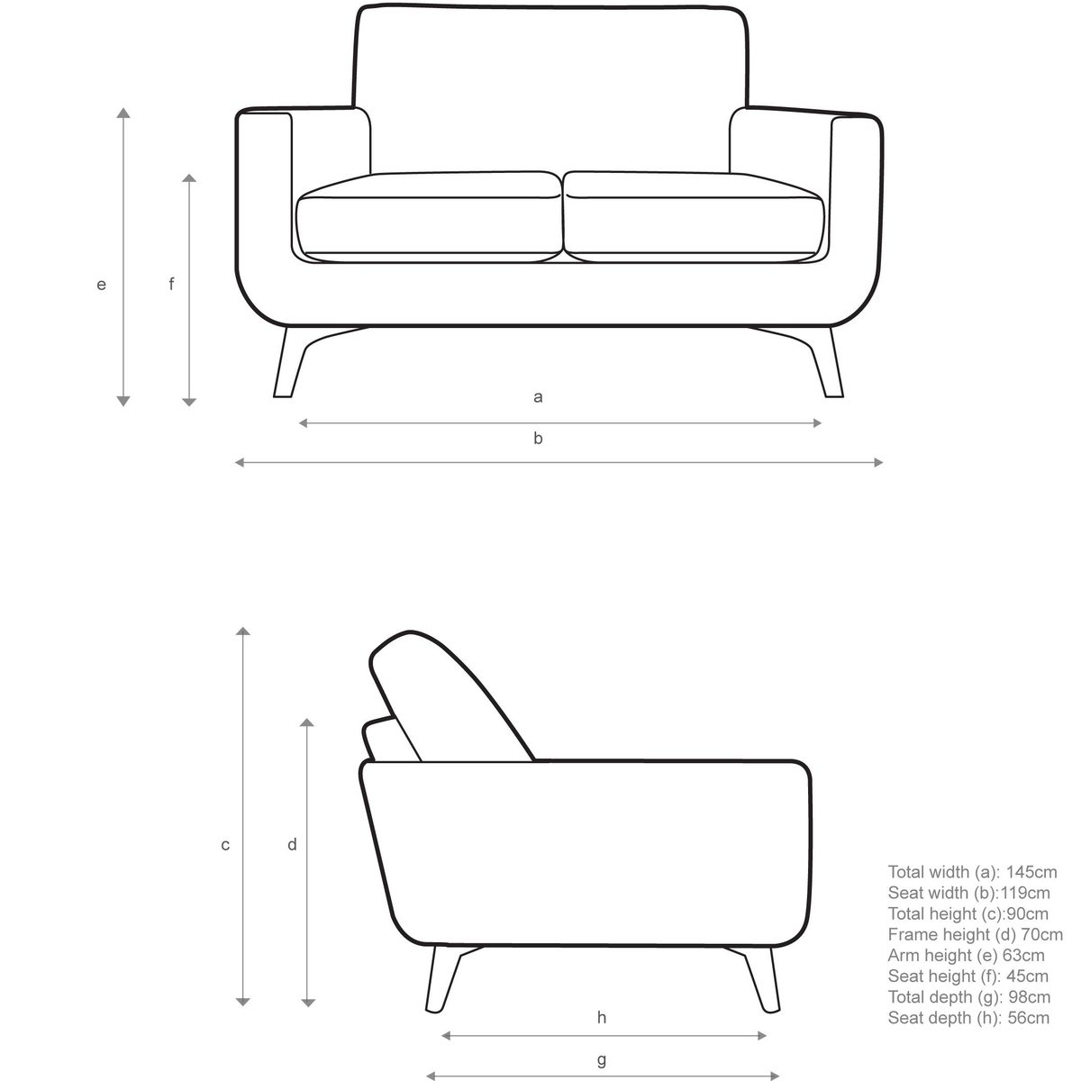 John Lewis & Partners Barbican Small 2 Seater Sofa – image 3