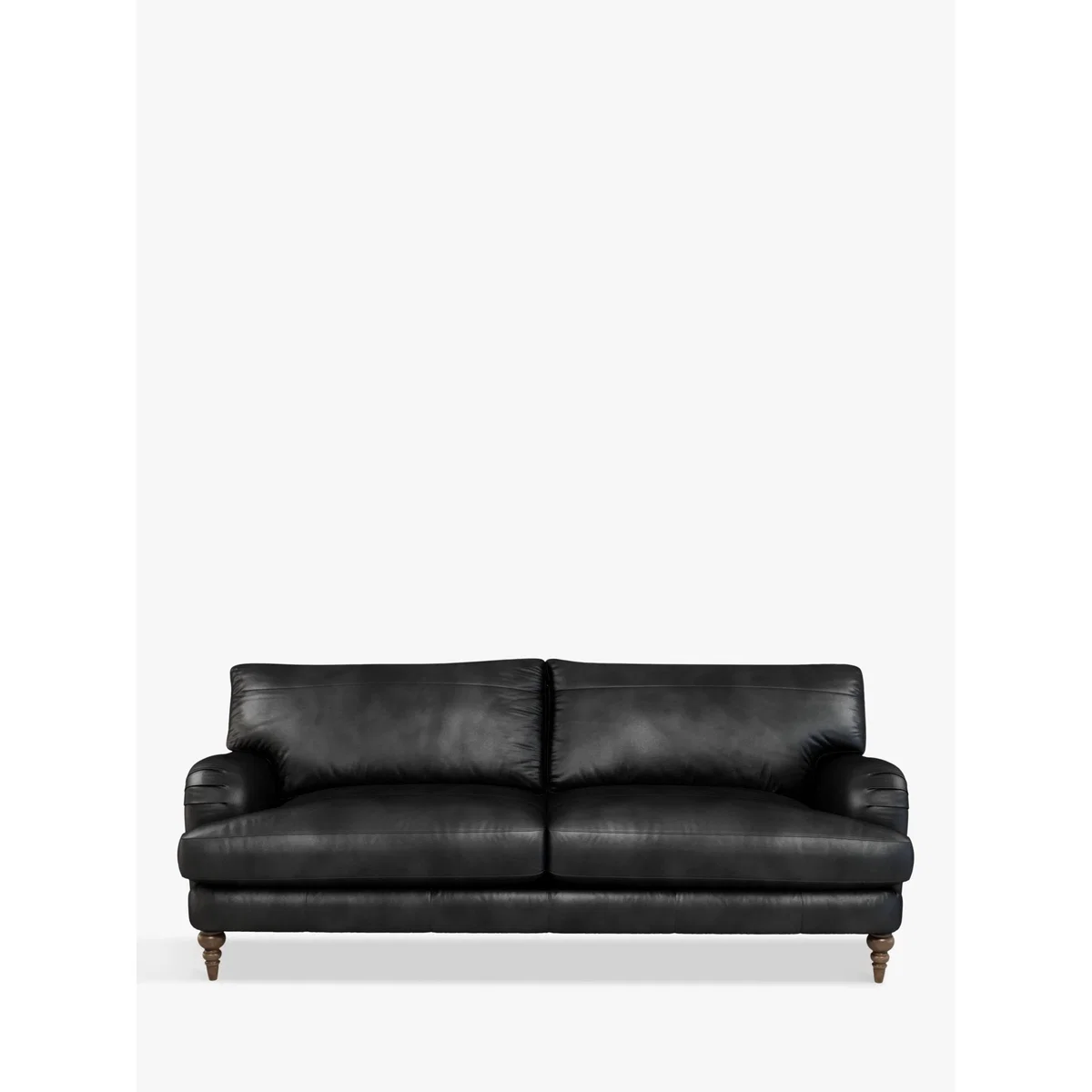 John Lewis & Partners Otley Grand 4 Seater Leather Sofa, Dark Leg – image 2