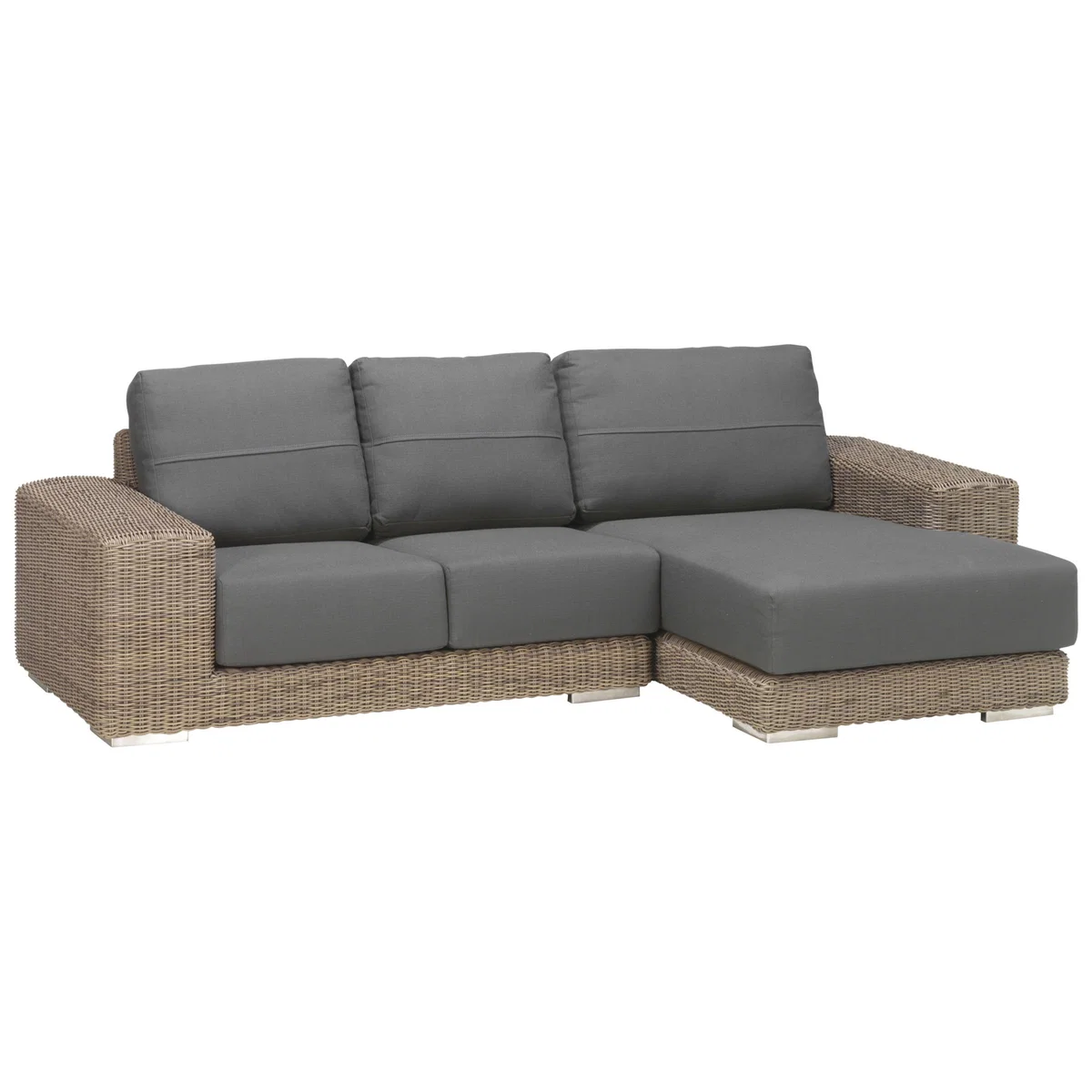 4 Seasons Outdoor Kingston Modular 2-Seater Garden Sofa, Left Hand Side – image 3