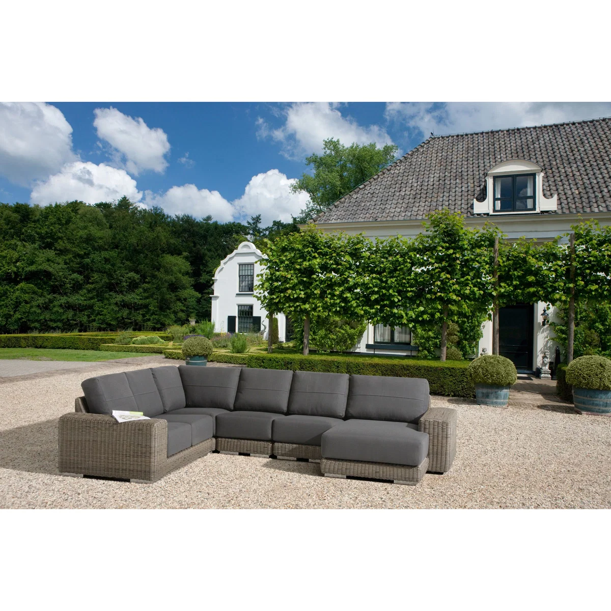 4 Seasons Outdoor Kingston Modular 2-Seater Garden Sofa, Left Hand Side – image 4