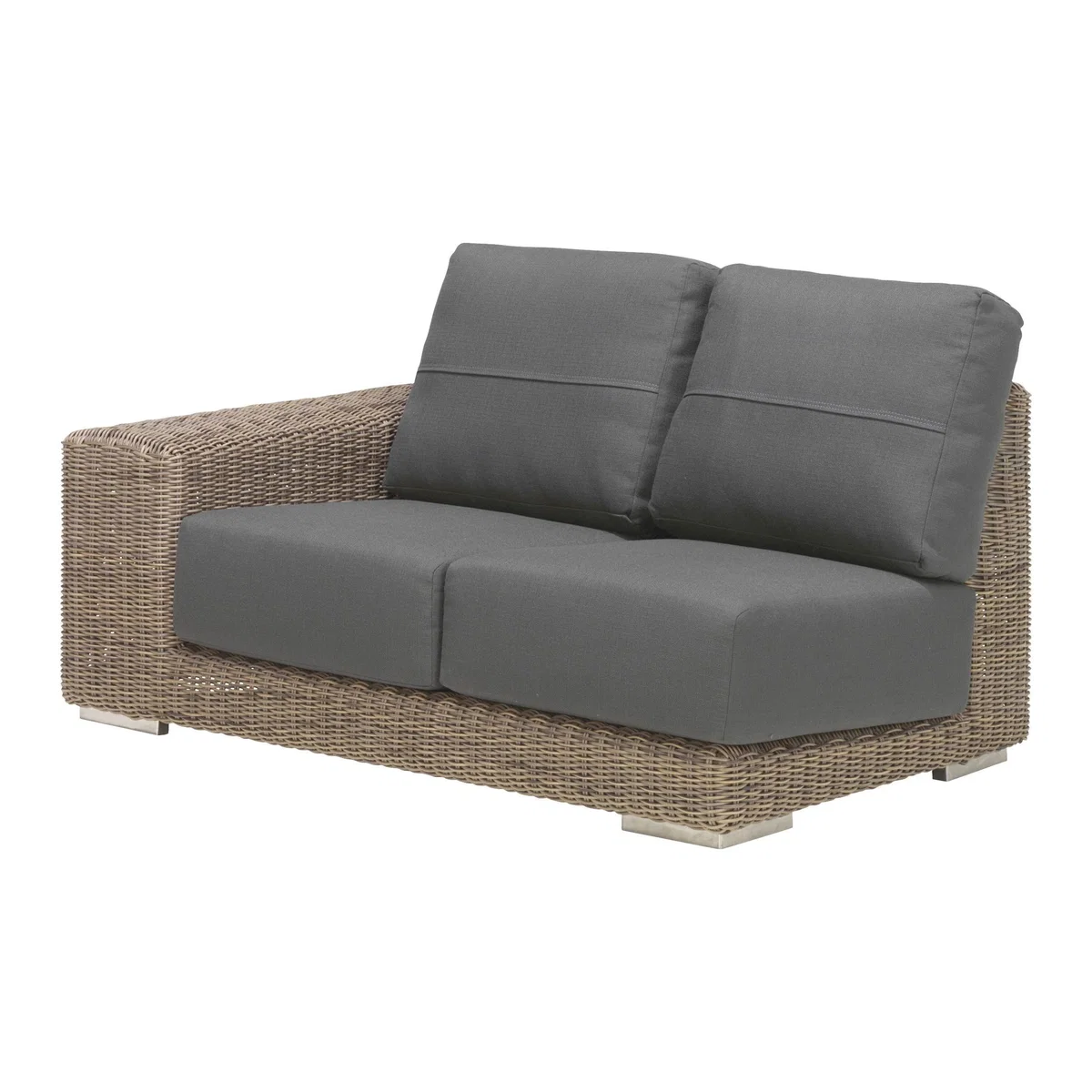 4 Seasons Outdoor Kingston Modular 2-Seater Garden Sofa, Left Hand Side – image 1