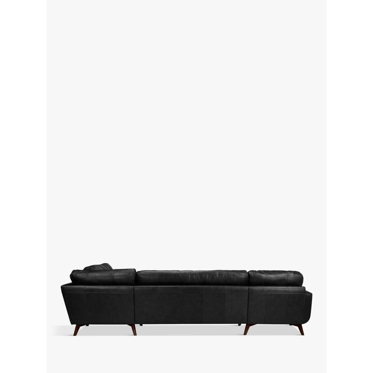 John Lewis & Partners Barbican Leather LHF Grand Corner Chaise End Sofa, Dark Leg – image 5
