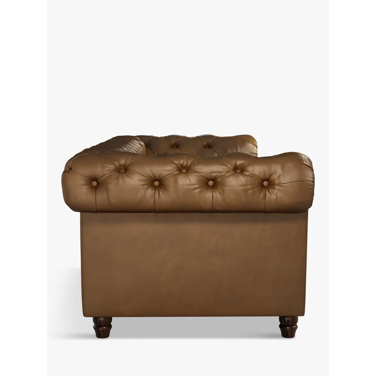 Halo Earle Chesterfield Large 3 Seater Leather Sofa – image 4