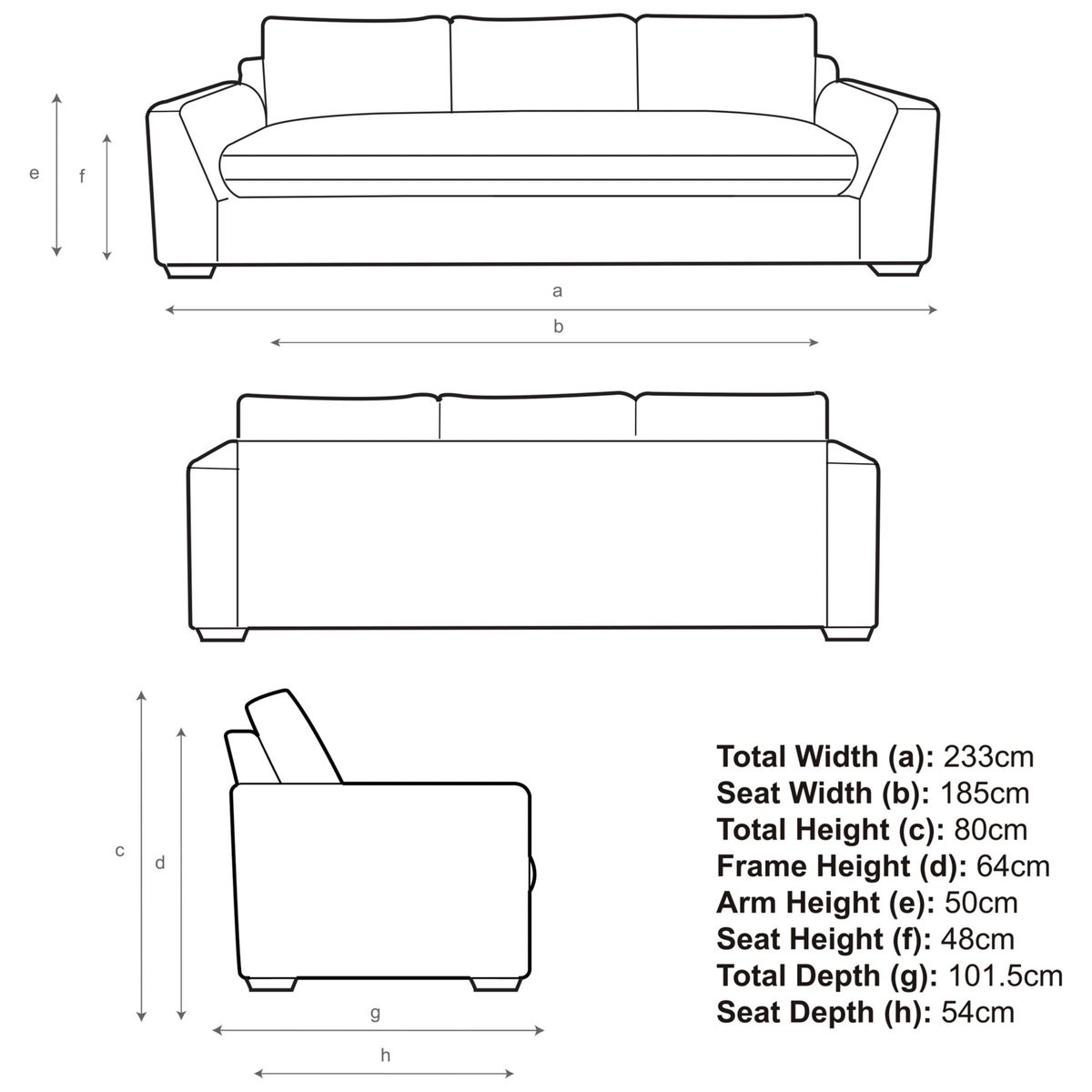 John Lewis & Partners Tortona Grand 4 Seater Sofa – image 4