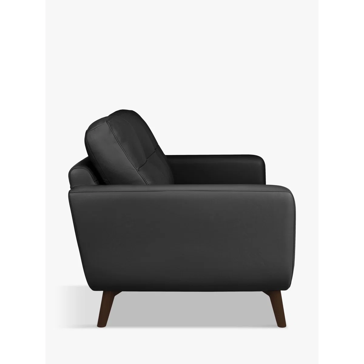 John Lewis & Partners Barbican Leather Small 2 Seater Sofa, Dark Leg – image 4