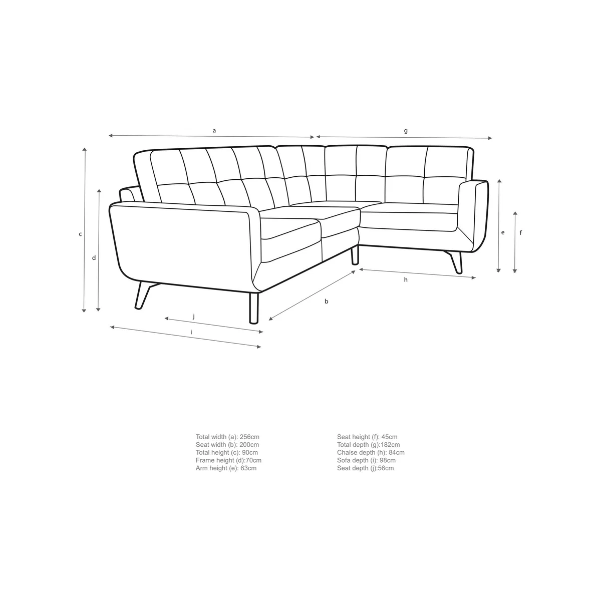 John Lewis & Partners Barbican Leather RHF Corner End Sofa, Dark Leg – image 3