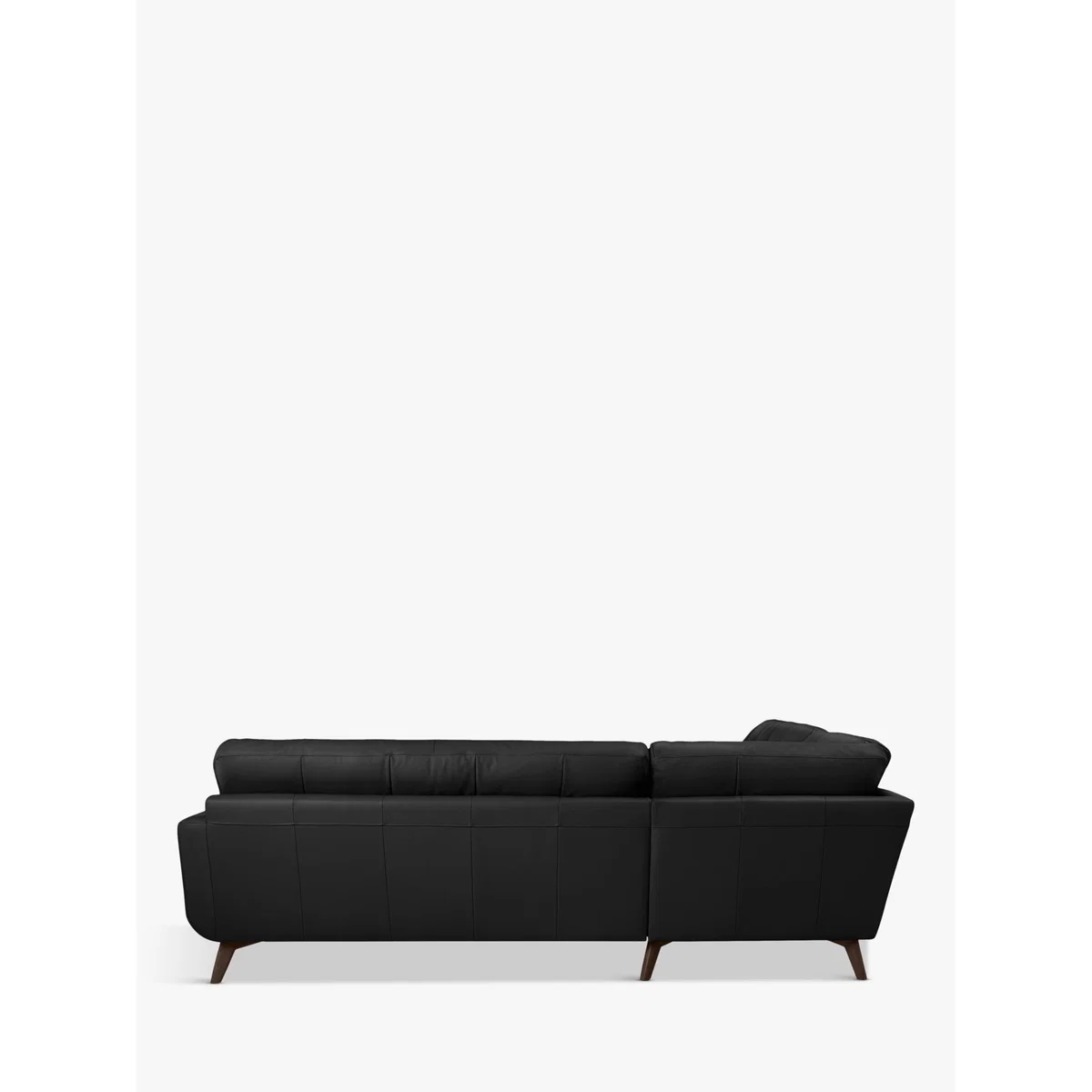 John Lewis & Partners Barbican Leather RHF Corner End Sofa, Dark Leg – image 5