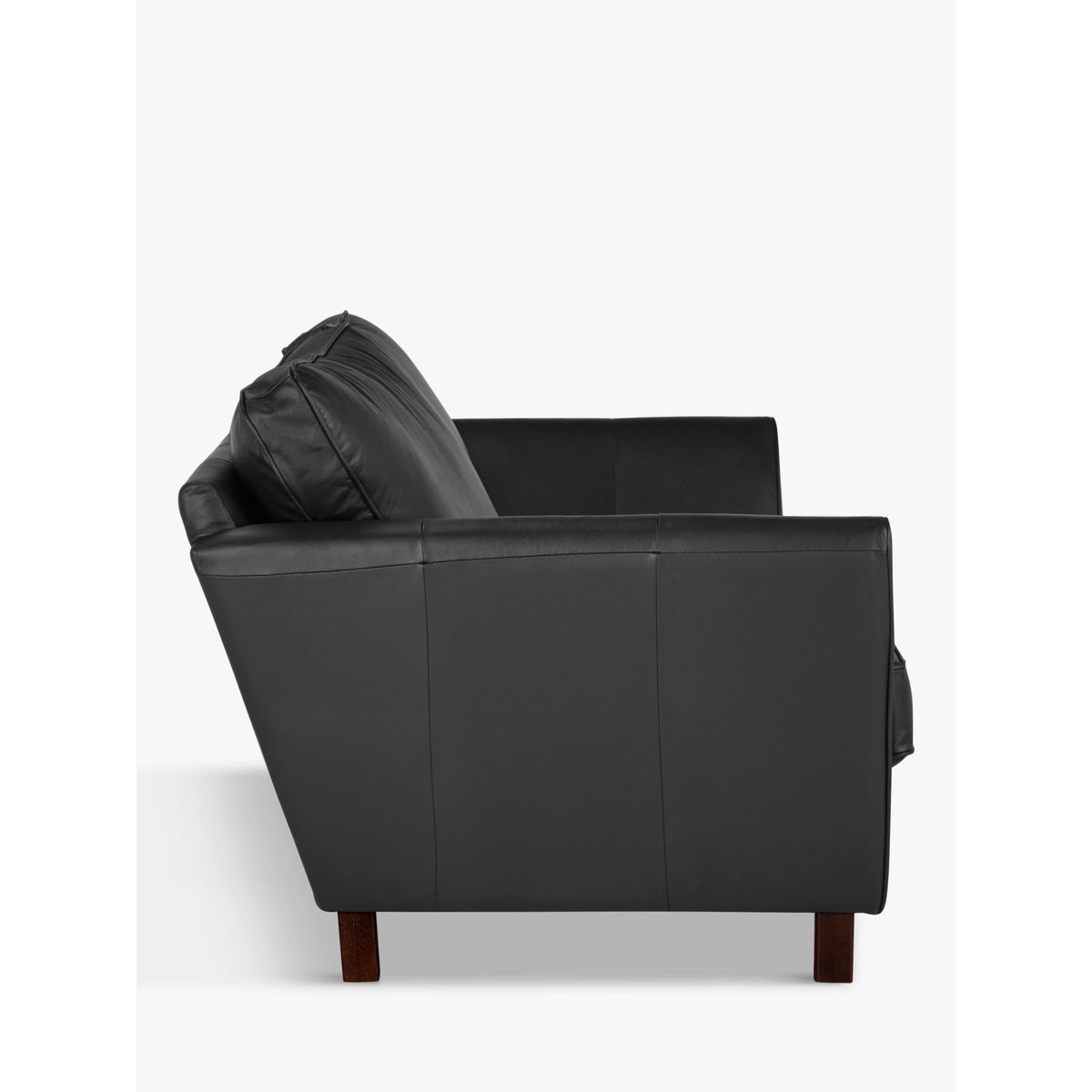 John Lewis & Partners Oslo Leather Large 3 Seater Sofa, Dark Leg – image 5