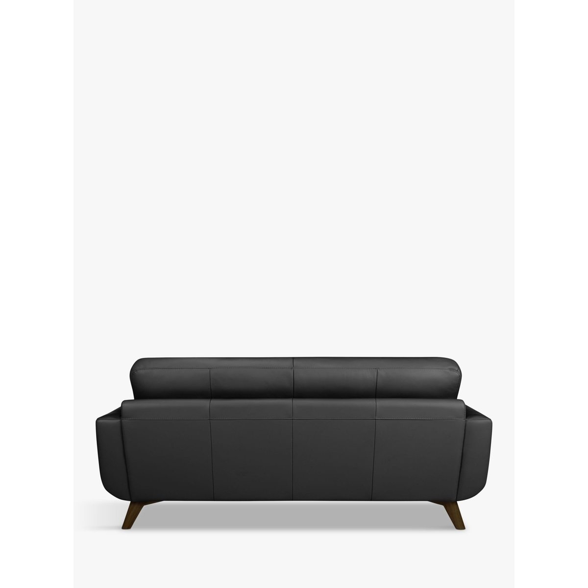 John Lewis & Partners Barbican Leather Large 3 Seater Sofa, Dark Leg – image 5