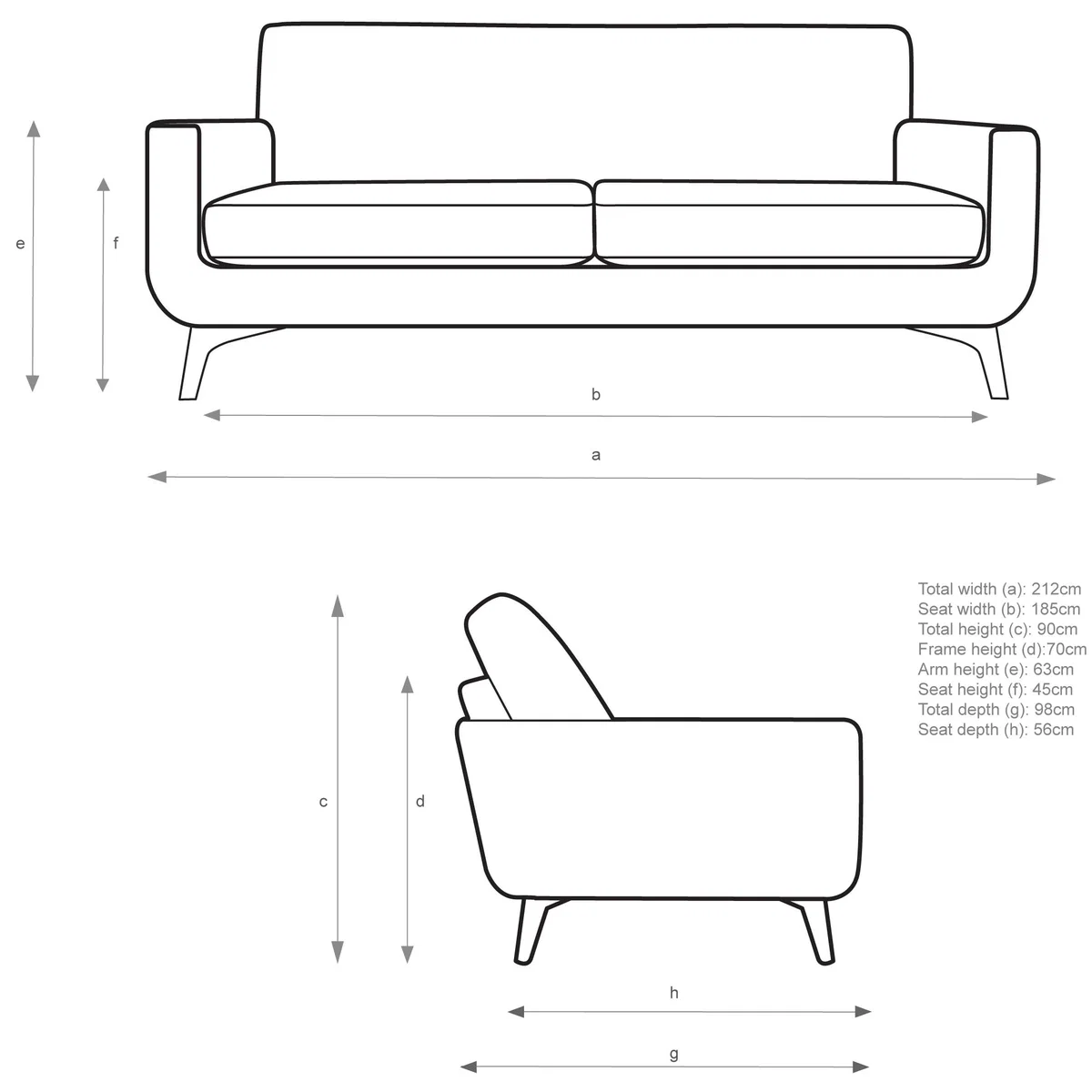 John Lewis & Partners Barbican Grand 4 Seater Sofa – image 3