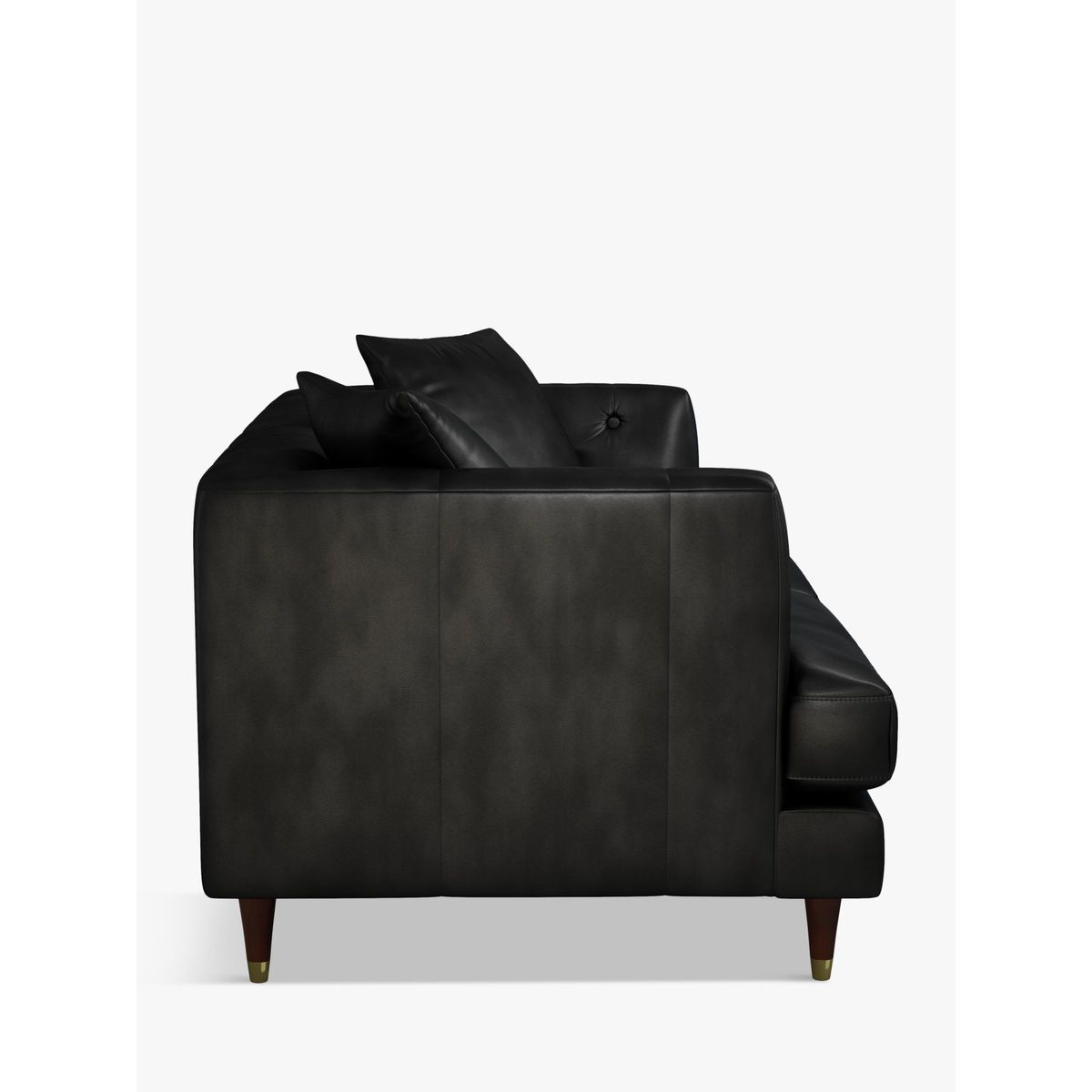 John Lewis & Partners Chester Medium 2 Seater Leather Sofa, Dark Leg – image 4