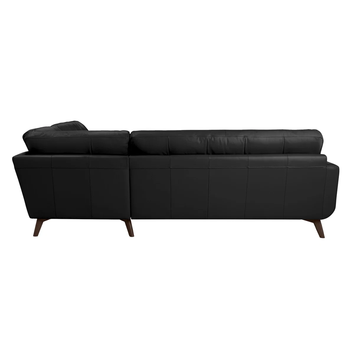 John Lewis & Partners Barbican Leather Corner Sofa, Dark Leg – image 5