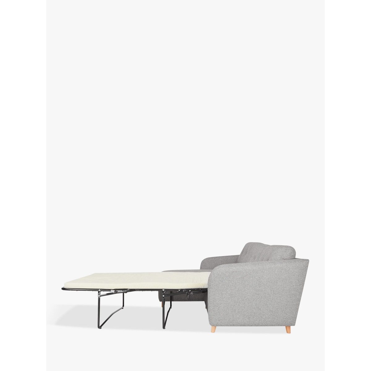 House by John Lewis Arlo LHF Chaise with Storage Sofa Bed, Light Leg – image 6