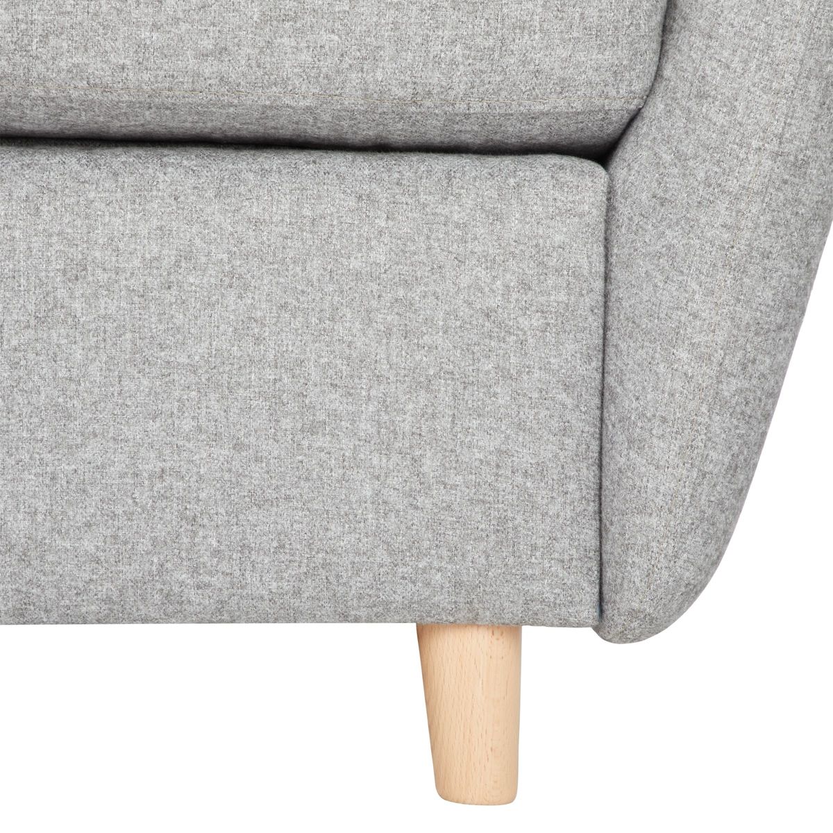 House by John Lewis Arlo LHF Chaise with Storage Sofa Bed, Light Leg – image 8