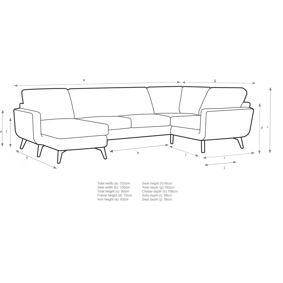 John Lewis & Partners Barbican Corner End Sofa with LHF Chaise Unit – image 4