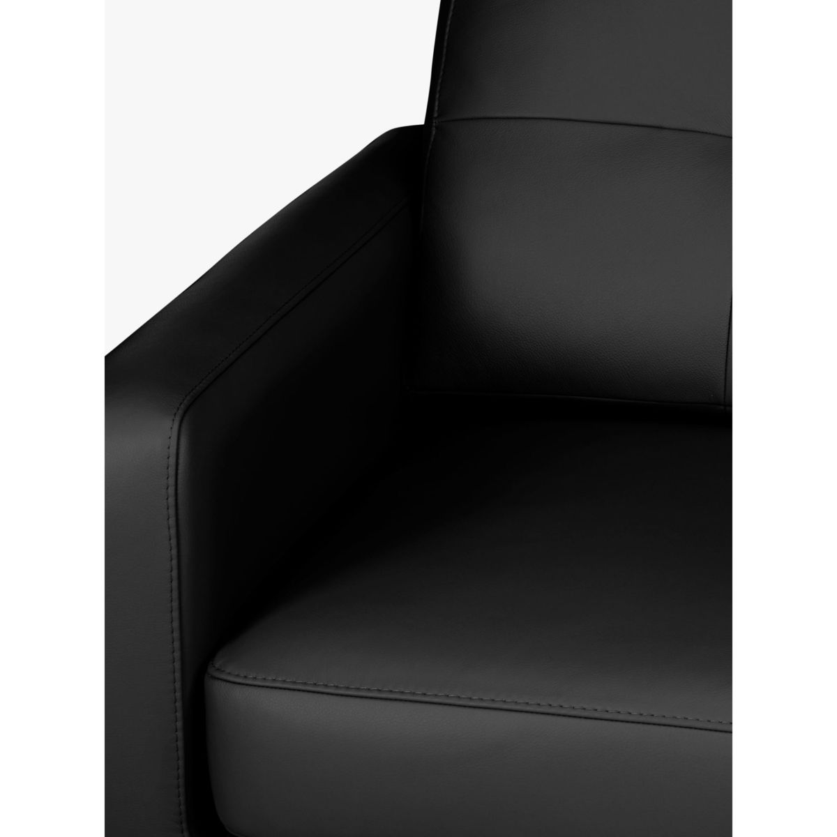 John Lewis & Partners Barbican Leather Grand 4 Seater Sofa, Dark Leg – image 6