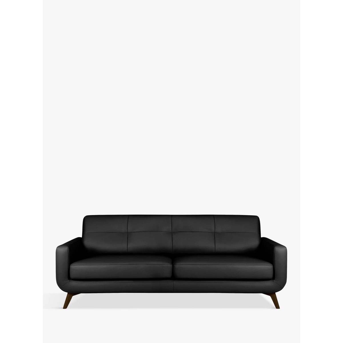John Lewis & Partners Barbican Leather Grand 4 Seater Sofa, Dark Leg – image 2