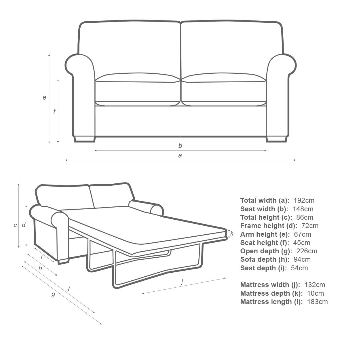 John Lewis & Partners Malone 3 Seater Large Sofa Bed with Pocket Sprung Mattress – image 4